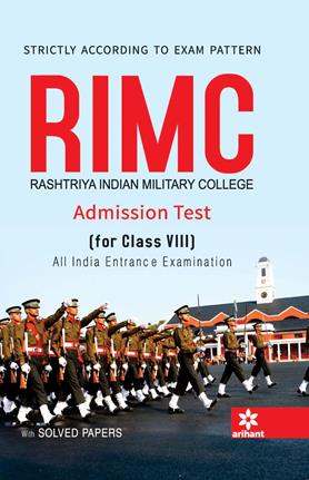Arihant Rashtriya Indian Military College (RIMC) Admission Test for Class VIII